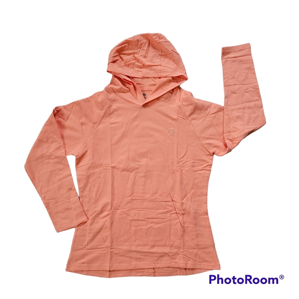 NWOT MOFIZ Long Sleeve Hooded Tee Women's Small